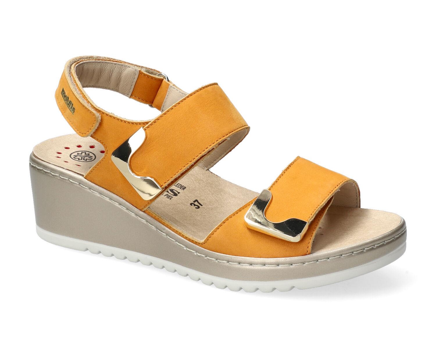 sandales femme modèle Nawel orange - Mephisto